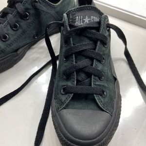 Black All Star Converse Low Top